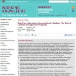 Resolving Information Asymmetrics in Markets: The Role of Certified Management Programs
